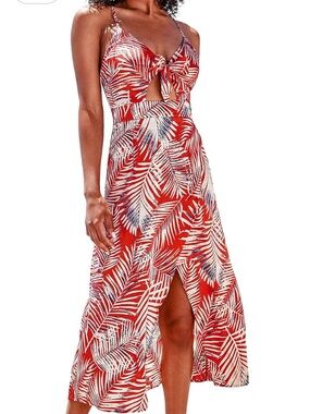 Cupshe Floral-Print Maxi Dress
